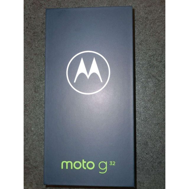 新品 moto g32 サテンシルバー