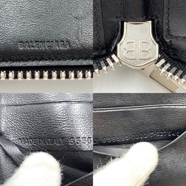 BALENCIAGA バレンシアガ 二つ折り財布 ラウンドジップ BALENCIAGA バレンシアガ 二つ折り財布 ラウンドジップ