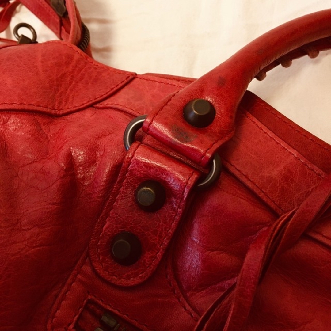 美品✨バレンシアガ ショルダーバッグ シティ レザー 斜め掛け可