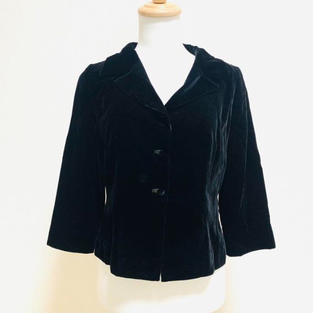SALE／66%OFF】 シビラ ベロア スカート ジャケット セットアップ 黒 
