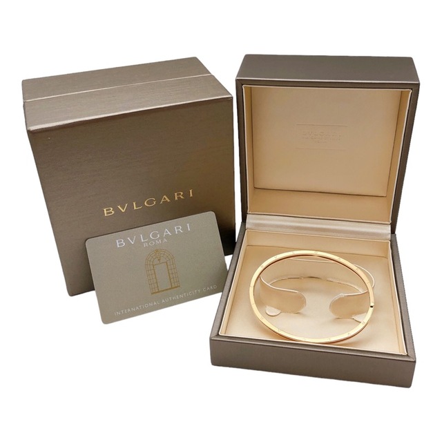 BVLGARI(ブルガリ)のブルガリ BVLGARI B-zero1バングル750PG L バング【中古】 レディースのアクセサリー(ブレスレット/バングル)の商品写真