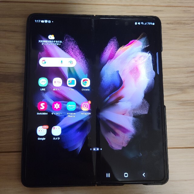 トップ Galaxy - 楽天回線セットアップ済 galaxy z fold3 docomo版