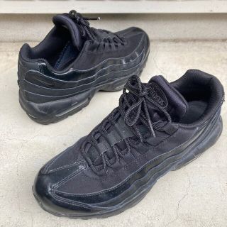 美品レア NIKE ナイキ AIRMAX95 オールブラック 27cm 黒
