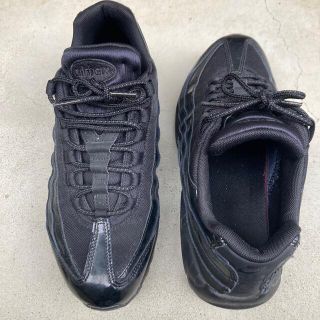 美品レア NIKE ナイキ AIRMAX95 オールブラック 27cm 黒