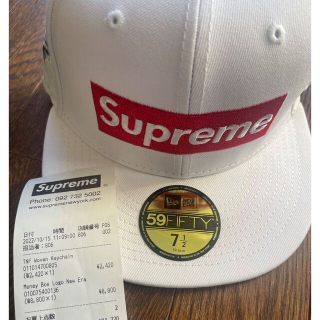 Supreme(シュプリーム)のsupreme new era 7-1/2 メンズの帽子(キャップ)の商品写真