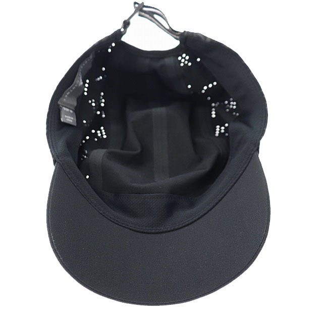 adidas(アディダス)のアディダス ×ステラマッカートニー ロゴ キャップ 黒 ブラック ▲● レディースの帽子(その他)の商品写真