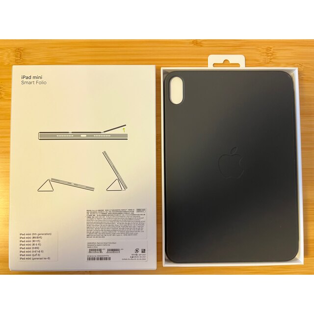 Apple(アップル)のiPad mini6 258GB Wi-Fi パープル　smart folio スマホ/家電/カメラのPC/タブレット(タブレット)の商品写真