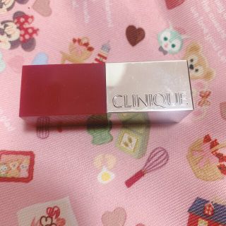 クリニーク(CLINIQUE)の新品未使用♡クリニーク ポップ ♡プラムポップ(口紅)