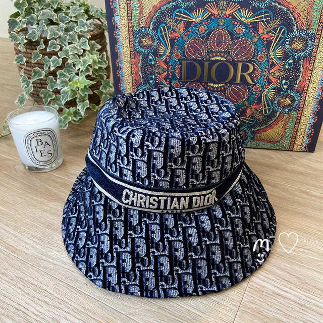 Christian Dior - Dior ディオールオブリーク ボブハット 59 帽子