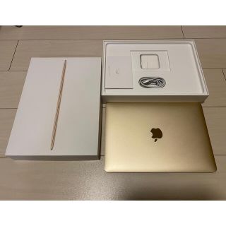 マック(Mac (Apple))のApple MacBook ゴールド ［MLHE2J/A］ Early 2016(ノートPC)