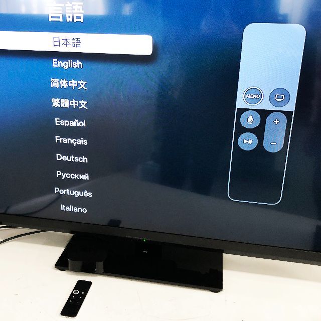 中古☆Apple AppleTV 4K 64GB MP7P2J/A 商品の状態 割引商品通販