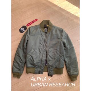 アーバンリサーチ(URBAN RESEARCH)のALPHA × URBAN RESEARCH ⭐︎MA-1別注⭐︎(ミリタリージャケット)