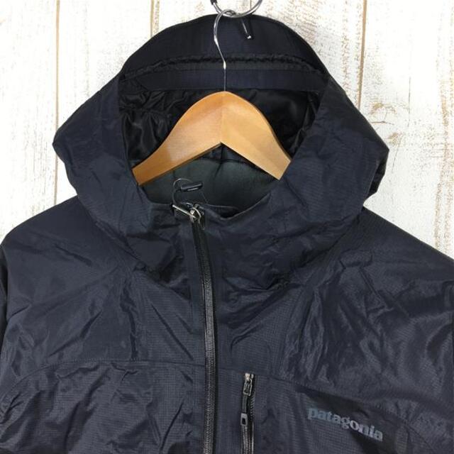 MENs M パタゴニア インサレーテッド トレントシェル ジャケット Insulated Torrentshell Jacket 防水シェル プリマロフト インサレーション フーディ PATAGONIA 83715 BLK Black ブラック系