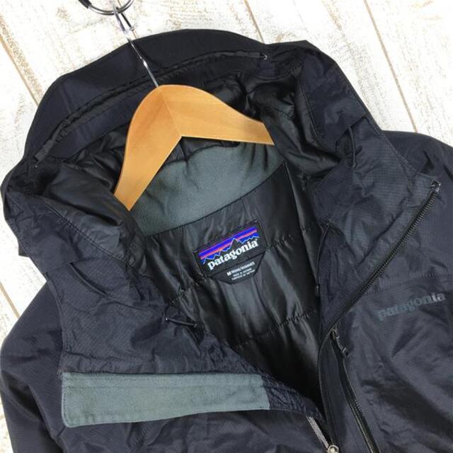 MENs M パタゴニア インサレーテッド トレントシェル ジャケット Insulated Torrentshell Jacket 防水シェル  プリマロフト インサレーション フーディ PATAGONIA 83715 BLK Black ブラック系