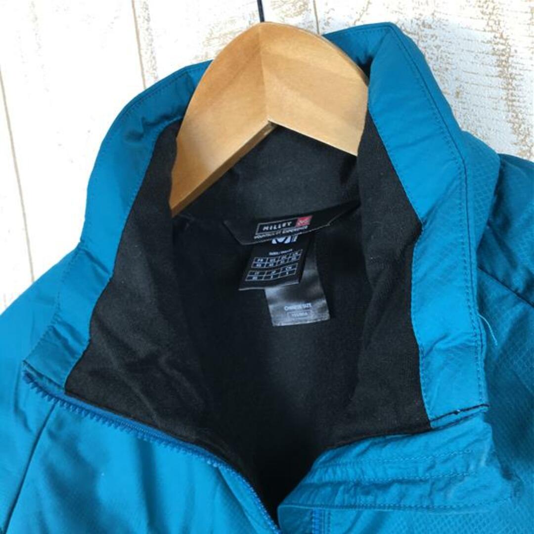 MILLET(ミレー)のWOMENs XS  ミレー ポベダ スリーインワン ジャケット POBEDA 3 in 1 JACKET フーディ ドライエッジ ハードシェル プリマロフト インサレーション MILLET MIV7101 ブルー系 レディースのファッション小物(その他)の商品写真