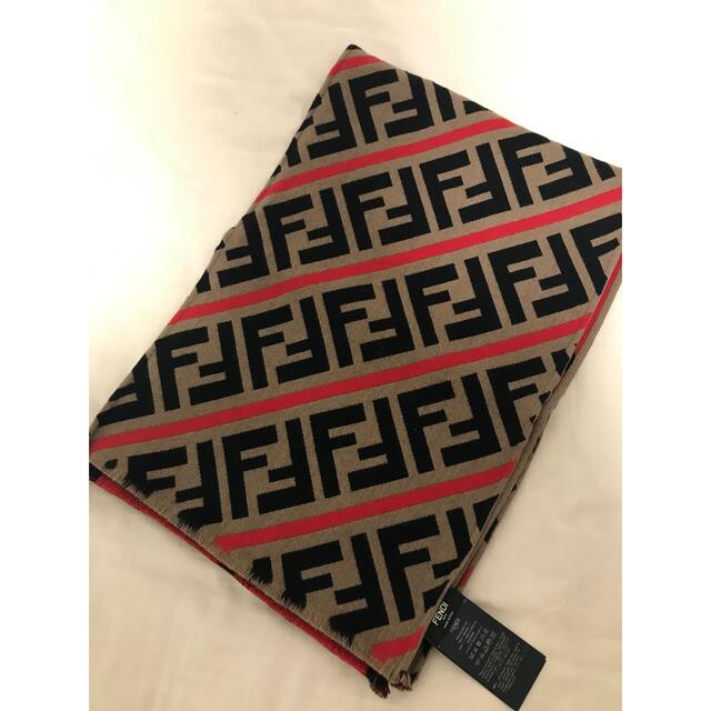 FENDI - フェンディ FENDI マフラー ロゴ 正規品の通販 by もも