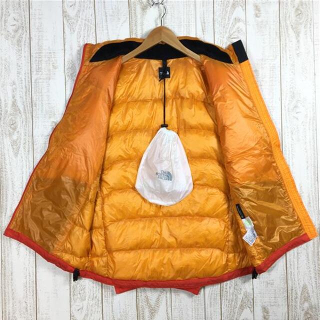 MENs L ノースフェイス プロダウンアコンカグア ジャケット PRO DOWN ACONCAGUA JACKET 高電子 ダウン PERTEX  NORTH FACE ND91307 オレンジ系