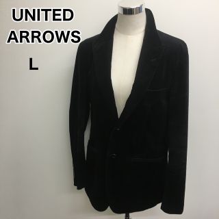 ユナイテッドアローズ(UNITED ARROWS)のUNITED ARROWS 黒ジャケット　Lサイズ(テーラードジャケット)