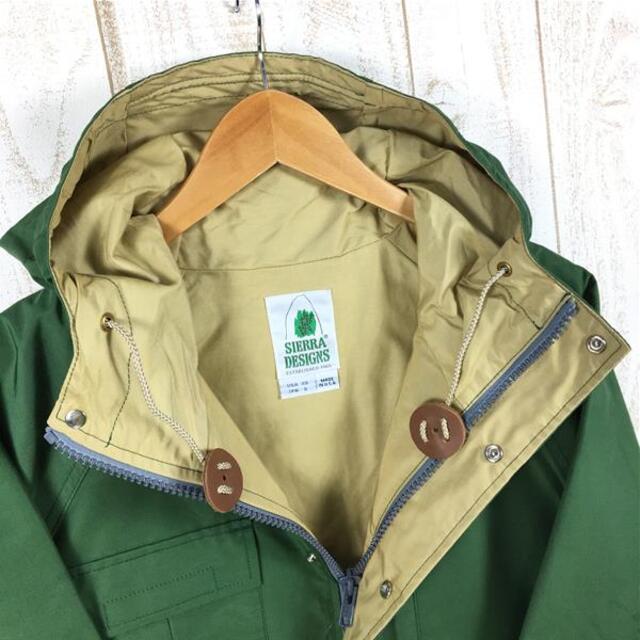 SIERRA DESIGNS(シェラデザイン)のMENs XS  シエラデザイン ショート パーカ SHORT PARKA 60/40 ロクヨンクロス マウンテンパーカー SIERRA DESIGNS 8001 Green / V.tan グリーン系 メンズのメンズ その他(その他)の商品写真