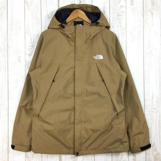 ザノースフェイス(THE NORTH FACE)のMENs XL  ノースフェイス スクープ ジャケット SCOOP JACKET ハードシェル フーディ Hyvent防水 NORTH FACE NP61940 British Khaki ベージュ系(その他)