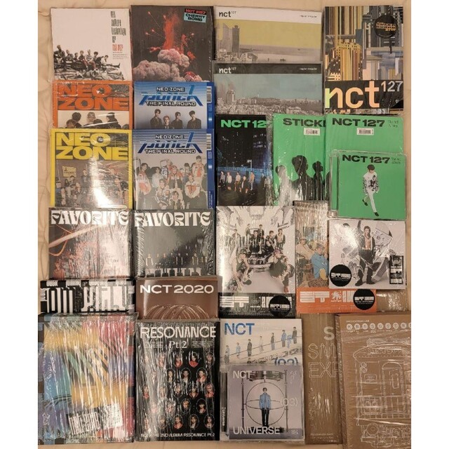 NCT127 CDまとめ売り 10/17まで