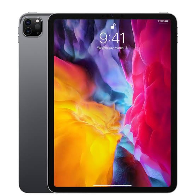 iPad(アイパッド)のI pad pro 11インチ 第二世代 ペン&カバー&フィルム付き スマホ/家電/カメラのPC/タブレット(タブレット)の商品写真