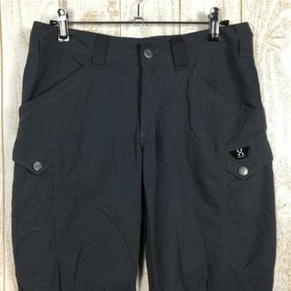 ホグロフス(Haglofs)のWOMENs XS  ホグロフス ミッド Q トレイル カーゴ パンツ MID Q TRAIL CARGO PANTS CLIMATIC HAGLOFS グレー系(その他)