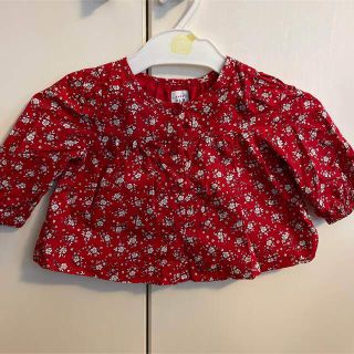 ベビーギャップ(babyGAP)のbaby GAP 花柄トップス(シャツ/カットソー)