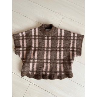 ザラキッズ(ZARA KIDS)のZARA kids ニットポンチョ　110(ニット)