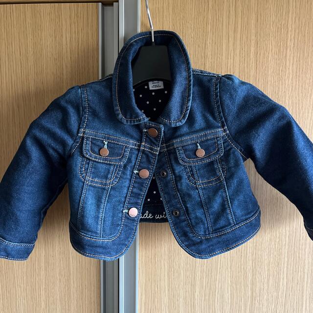 babyGAP(ベビーギャップ)のbaby GAP デニムジャケット キッズ/ベビー/マタニティのベビー服(~85cm)(ジャケット/コート)の商品写真