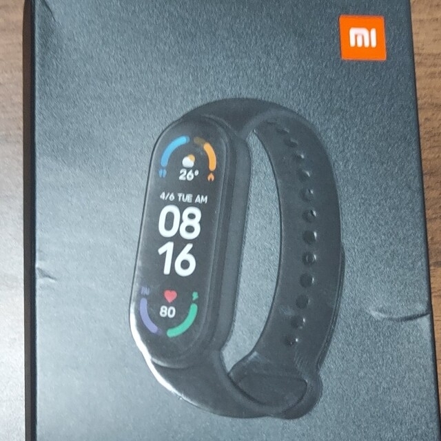 シャオミ スマートウォッチ　Mi Smart Band 6　（バンド無） スマホ/家電/カメラのスマホ/家電/カメラ その他(その他)の商品写真