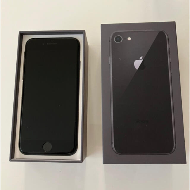 iPhone8 64GB  ブラック×シルバー　セット