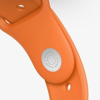 エルメス(Hermes)のApple Watch Hermès スポーツバンド エルメス オレンジ41mm(その他)