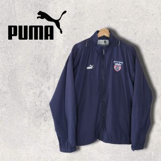 プーマ(PUMA)のプーマ サイドライン ナイロンジャケット ネイビー/紺色(ナイロンジャケット)