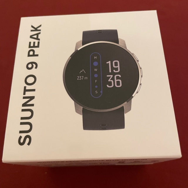 SUUNTO 9 PEAK GRANITE BLUE TITANIUM時計