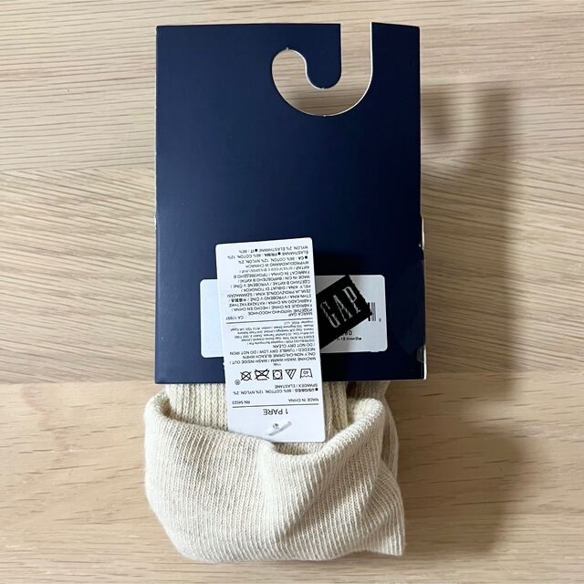 babyGAP(ベビーギャップ)のGAP  くまさんケーブルニットタイツ キッズ/ベビー/マタニティのこども用ファッション小物(靴下/タイツ)の商品写真