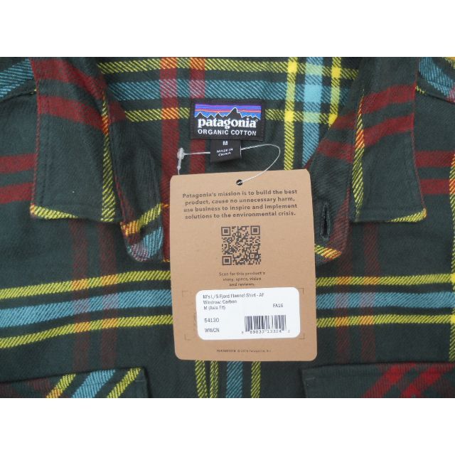 patagonia(パタゴニア)のパタゴニア Fjord Flannel Shirt M WWCN 2016 メンズのトップス(シャツ)の商品写真