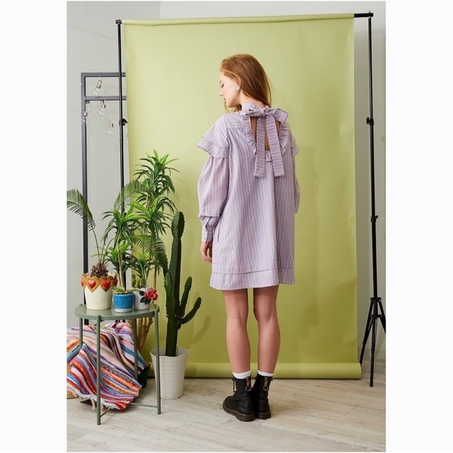 Aymmy in the batty girls(エイミーインザバッティーガール)のDear sisterhood ワンピース レディースのワンピース(ひざ丈ワンピース)の商品写真