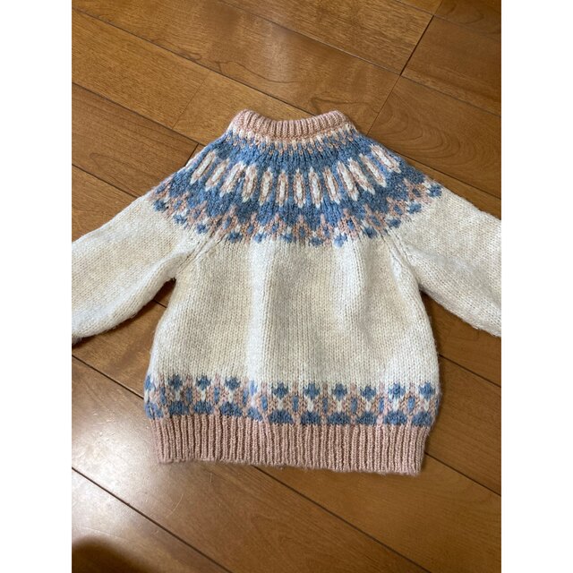 ZARA(ザラ)のあすか様専用　ザラセーター104センチ キッズ/ベビー/マタニティのキッズ服女の子用(90cm~)(ニット)の商品写真