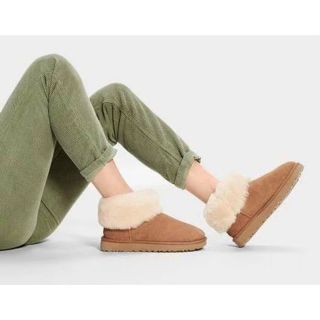 UGG - UGG CLASSIC MINI FLUFF BOOT アグ ショートブーツ