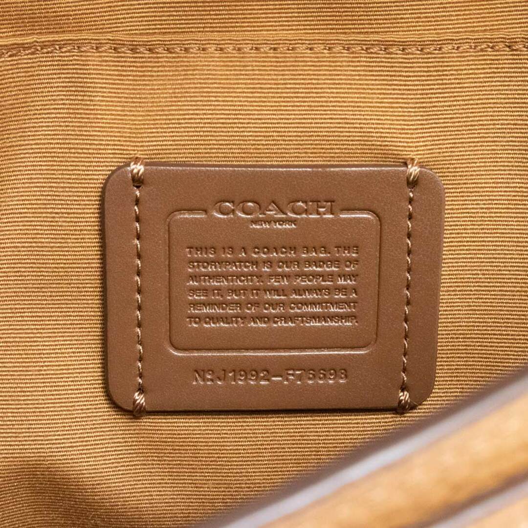 COACH コーチ レザー ボディバック ライトサドル ショルダーバック