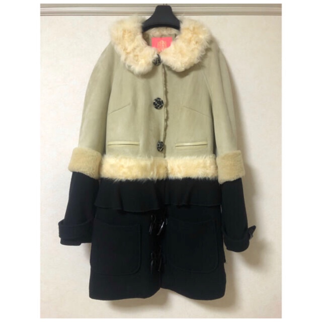 MANOOUSH マヌーシュ ムートン コート size36 MANOOUSH マヌーシュ ムートン コート size36