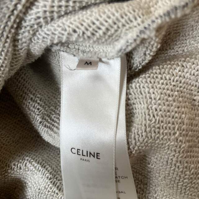 celine(セリーヌ)のセリーヌ　トリンオフ　スウェット　M size レディースのトップス(トレーナー/スウェット)の商品写真