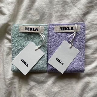 【新品未使用】TEKLA ハンドタオル(タオル/バス用品)