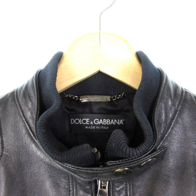 DOLCE&GABBANAドルチェアンドガッバーナラムレザージャケット