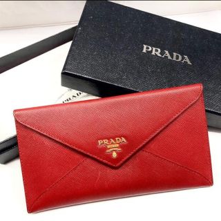 プラダ(PRADA)のPRADA 長財布　サフィアーノ　1M1175 レター型　プラダ(財布)