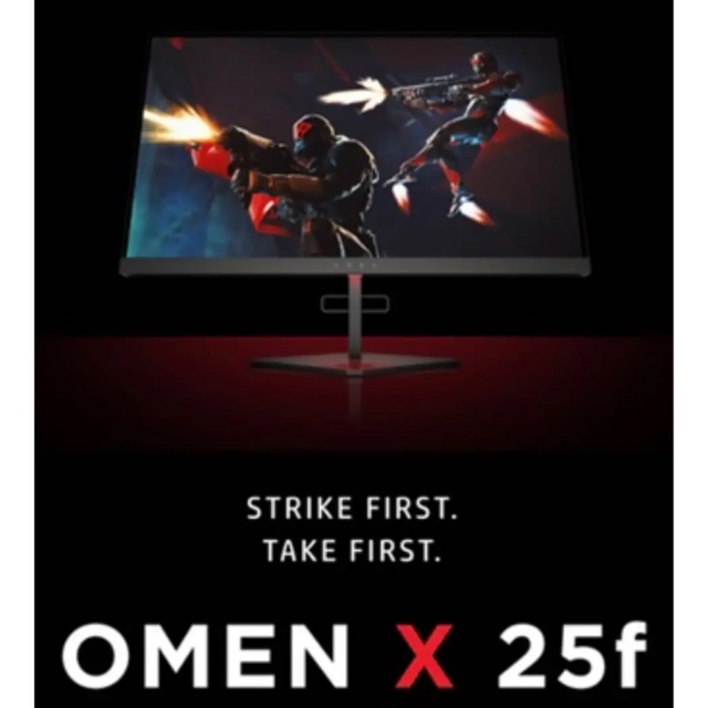 【極美品】OMEN X 25f 240hzゲーミングモニター