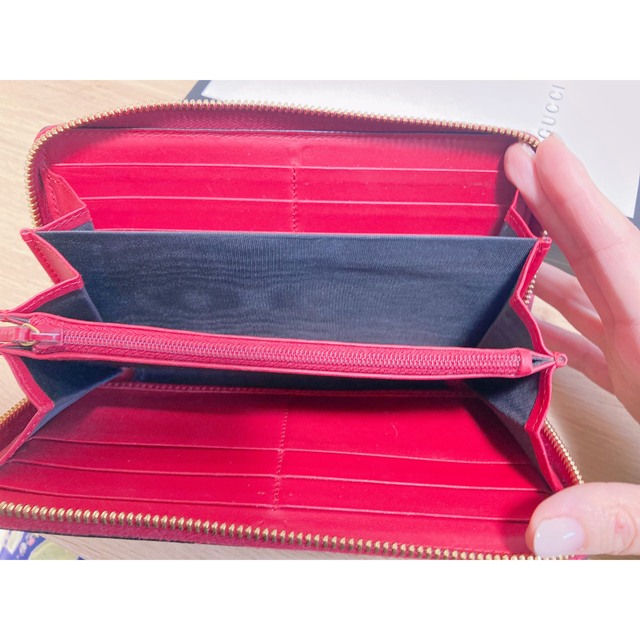 希少☆GUCCI グッチ ミスティックキャット 長財布 ラウンド