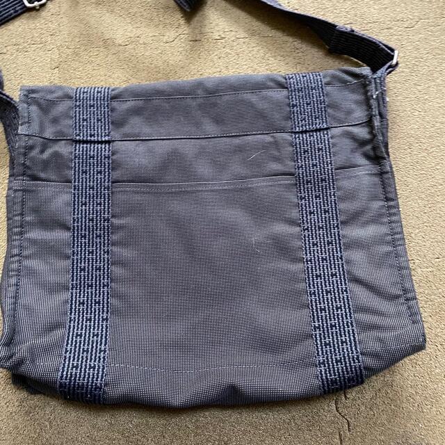 エルメス エールラインバサスMM ショルダーバッグ HERMES グレー