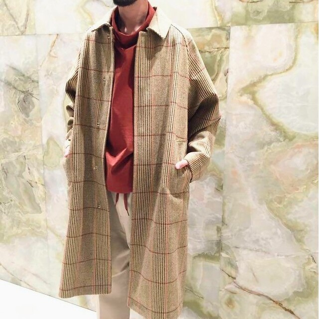 海外並行輸入正規品 sacai ウールコート 2022aw ロングコート ほぼ未